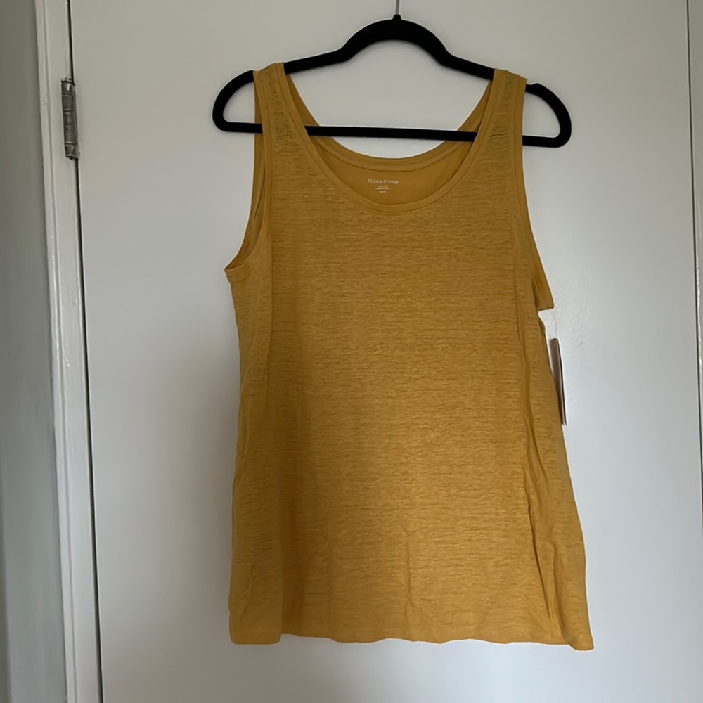 Eileen Fisher organic Linen Tank Top